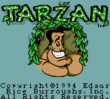 Tarzan - Lord of the Jungle (Unreleased)